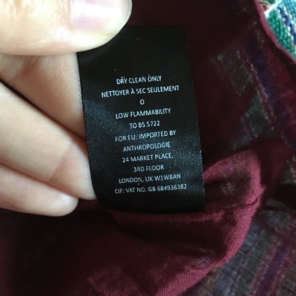 Anthropologie striped skirt Chloe Oliver - Picture 11 of 14